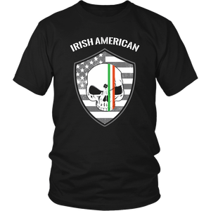 Irish American Skull Patrick's Day St Patrick Unisex T-Shirt