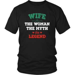 Wife The Woman The Myth The Legend Unisex Shirt