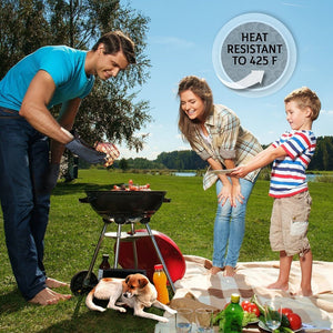 Heat Resistant Grill Gloves for Summer 2017 - Freedom Look