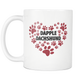 Dapple Dachshund Mug - Dapple Dachshund Gifts - I Love Wiener Dog Dad Mom Mug - Great Gift For Daschund Owner - Freedom Look