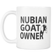 Nubian Goats Owner Gifts - Nubian Goat Coffee Mug - I Like & Love My Goats - Lucky Goat Coffee Cup - Great Goat Gift For Men And Women (11 oz)