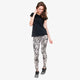 3D Weed Design Leggings - Freedom Look