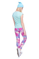 3D Weed Design Leggings - Freedom Look