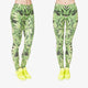 3D Weed Design Leggings - Freedom Look