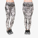 3D Weed Design Leggings - Freedom Look