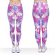 3D Weed Design Leggings - Freedom Look