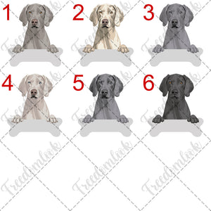 Personalized Weimaraner Dog Rescue Mom Dad Mug, Best Dog Owner Gift