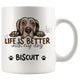 Personalized Weimaraner Dog Mom Dad Mug, Custom Dog's Name Gift