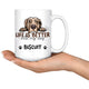 Personalized Weimaraner Dog Mom Dad Mug, Custom Dog's Name Gift