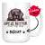 Personalized Weimaraner 2 Dog Mom Dad Mug, Custom Dog's Name Gift