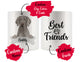 Personalized Weimaraner Dog Rescue Mom Dad Mug, Best Dog Owner Gift