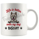 Personalized West Highland Terrier Dog Mom Dad Mug, Custom Dog's Name Gift