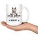 Personalized West Highland Terrier Dog Mom Dad Mug, Custom Dog's Name Gift