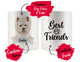 Personalized West Highland White Terrier Dog Rescue Mom Dad Mug, Dog Owner Gift