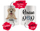 Personalized Wheaten Terrier Dog Rescue Mom Dad Mug, Best Dog Owner Gift