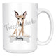 Personalized Whippet Dog Mom Dad Mug, Funny Dog Owner Gift