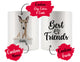 Personalized Whippet Dog Rescue Mom Dad Mug, Best Dog Owner Gift