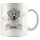 Personalized Whoodle Dog Mom Dad Mug, Funny Dog Owner Gift