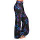 Unique! Butterfly Print High Split Pants - Freedom Look
