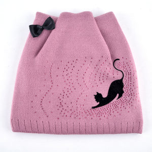 Cat Beanie Hat With Ears for Autumn and Winter 2017 - Freedom Look