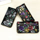Leather Butterfly Large Wallet - Freedom Look