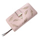 Beautfiful Leaf Leather Wallet - Freedom Look