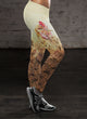 Rustic Farm Chicken Leggings