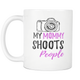 My Mommy Shoots People Coffee Mug - Unique Gifts For Professional Photographer - Photography Related Gifts - Birthday Gift For Her (11 oz)