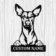 Personalized Xoloitzcuintli Metal Sign, Dog Owner Wall Art, Memorial Gift