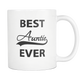 Best Auntie Ever Coffee Mug - I Love Auntie Mug - Worlds Greatest Auntie - Killing It Aunt - Best Bucking Aunt - Great Gift For Your Aunt - Freedom Look