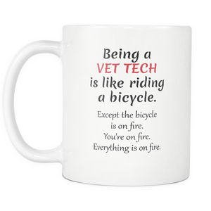 Veterinary Gift, Vet Tech Student, Vet Technician, Veterinarian Tech, Gift For Vet Tech, Vet Tech Cup, Veterinary Student, Vet Mug (11 oz)