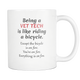 Veterinary Gift, Vet Tech Student, Vet Technician, Veterinarian Tech, Gift For Vet Tech, Vet Tech Cup, Veterinary Student, Vet Mug (11 oz)