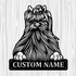 Personalized Yorkshire Terrier Metal Sign, Dog Owner Wall Art, Memorial Gift