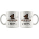 Personalized Yorkshire Terrier Dog Mom Dad Mug, Custom Dog's Name Gift