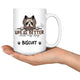 Personalized Yorkshire Terrier 2 Dog Mom Dad Mug, Custom Dog's Name Gift