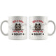 Personalized Yorkshire Terrier 2 Dog Mom Dad Mug, Custom Dog's Name Gift