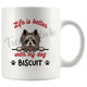 Personalized Yorkshire Terrier 2 Dog Mom Dad Mug, Custom Dog's Name Gift