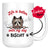 Personalized Yorkshire Terrier 2 Dog Mom Dad Mug, Custom Dog's Name Gift