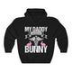 Daddy Saving Bunny Doctor Nurse Dad Easter Unisex Hoodie Hooded Sweatshirt