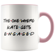 The One Where Kate Gets Engaged Colored Coffee Mug (11 oz)