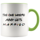 The One Where Abby Gets Married Colored Coffee Mug (11 oz)