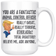 Funny Fantastic Animal Control Officer Coffee Mug Trump Graduation Gifts Best Animal Control Officer Birthday Christmas Gift for Him and Her