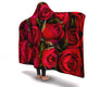 Red Roses Valentine Hooded Blanket (S)