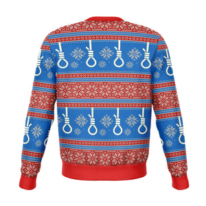 Trump Meme Epstein Christmas Ugly Sweatshirt