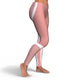 Hexagonal Printed Leggings - Pink