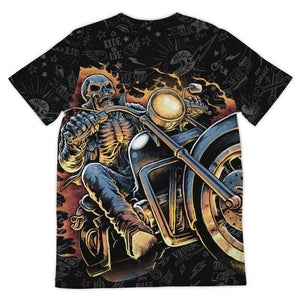 American Biker All-over-Print T-Shirt