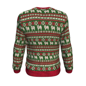 Pug Ugly Christmas Sweatshirt