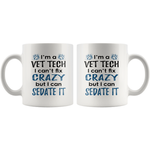 I'm A Vet Tech Coffee Mug - Gifts For Veterinary Technician (11 oz) - Freedom Look