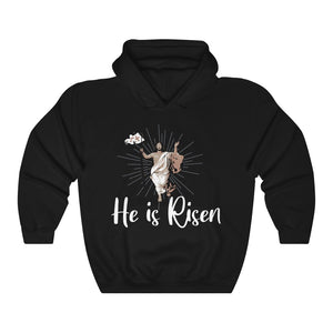 He Is Risen Jesus Christ Christian Unisex Hoodie Hooded Sweatshirt