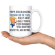 Funny Amazing Husband For 48 Years Coffee Mug, 48th Anniversary Husband Trump Gifts, 48th Anniversary Mug, 48 Years Together With My Hubby (15oz )